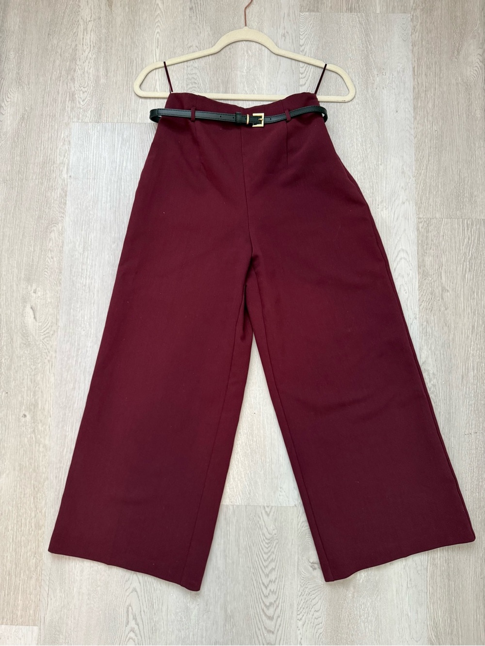 BELTED CULOTTE PANTS ZW COLLECTION